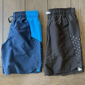 Boys Under Armour heatgear shorts Youth Medium UA Loose 2 Pairs Lot New with tag